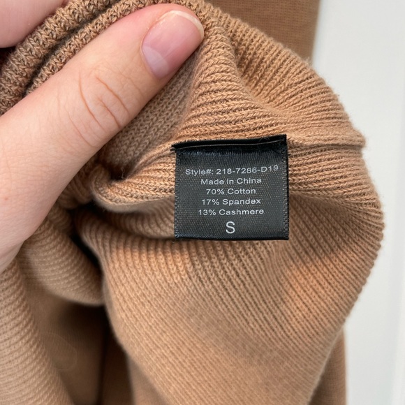 Jenni Kayne Sleeveless Sweater Dress - Camel - Small - Picture 9 of 9